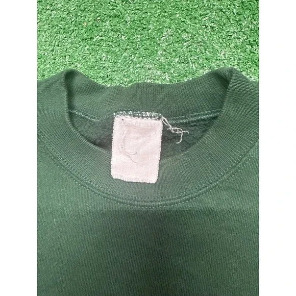 Vintage 90s Kentucky State University embroidered green sweatshirt crewneck - Picture 6 of 7